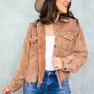 Vintage Brown Corduroy Jacket